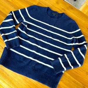 Blue Striped Sweater
